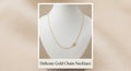 Delicate Gold Chain Necklace