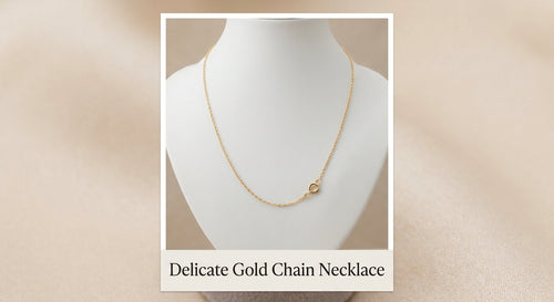 Delicate Gold Chain Necklace