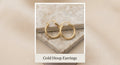 Gold Hoop Earrings