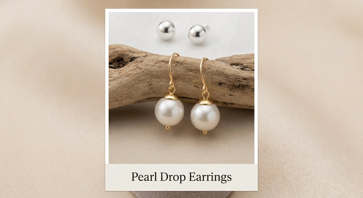 Pearl Drop Earrings