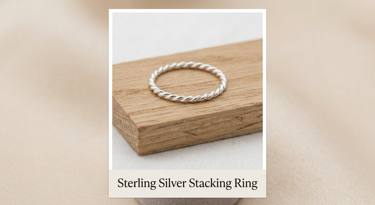 Sterling Silver Stacking Ring